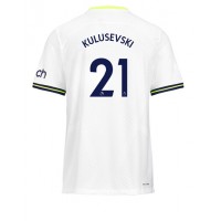 Fotbalové Dres Tottenham Hotspur Dejan Kulusevski #21 Domácí 2022-23 Krátký Rukáv